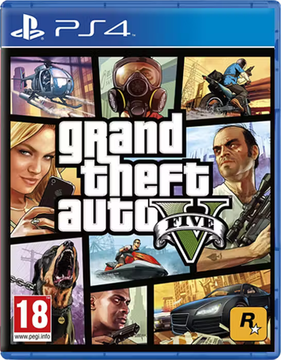 GTA 5: Grand Theft Auto V - PS4