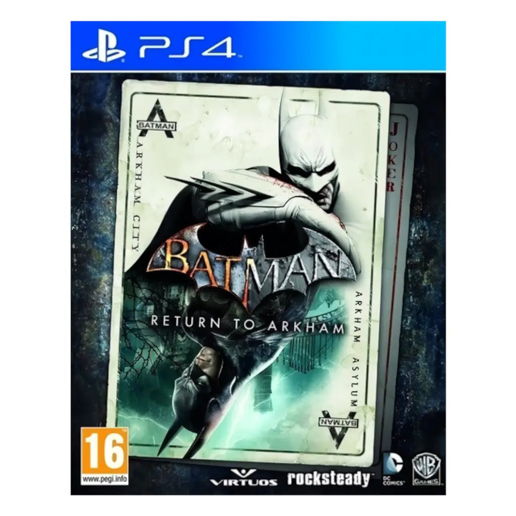 Batman Return To Arkham PS4 CD - THARAA STORE