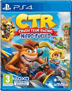 Crash Team Racing Nitro-Fueled - PS4 (عربي)