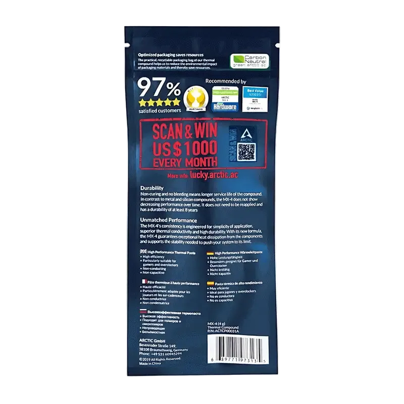 Arctic MX-4 – High-Performance Thermal Paste