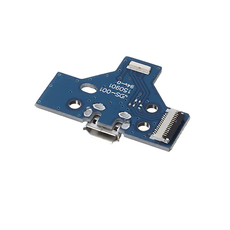 سوكت لدراع 4 شوكة 001 - لوحة مقبس منفذ شحن Micro USB لوحدة تحكم PS4 Jdm 001