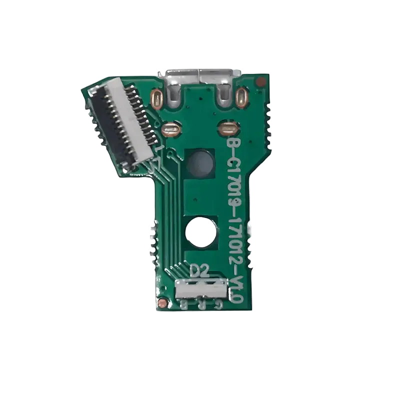 Micro USB Charging Port Socket Board for PS4 Controller – D2 (Dual-Line Copy Version)