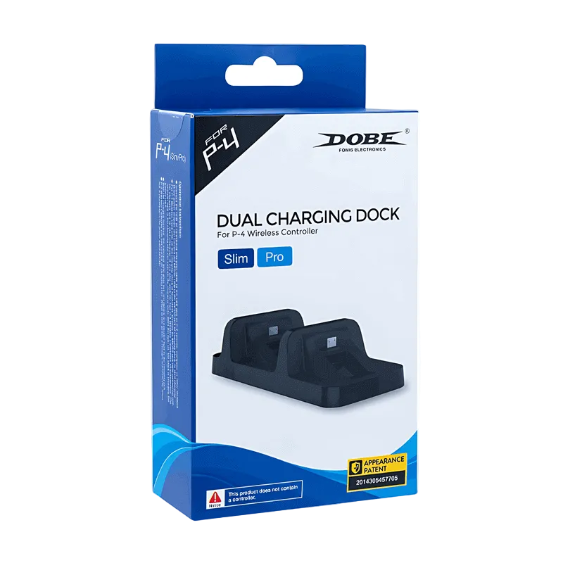 Dobe Dual Charging Dock for PS4 Controllers
