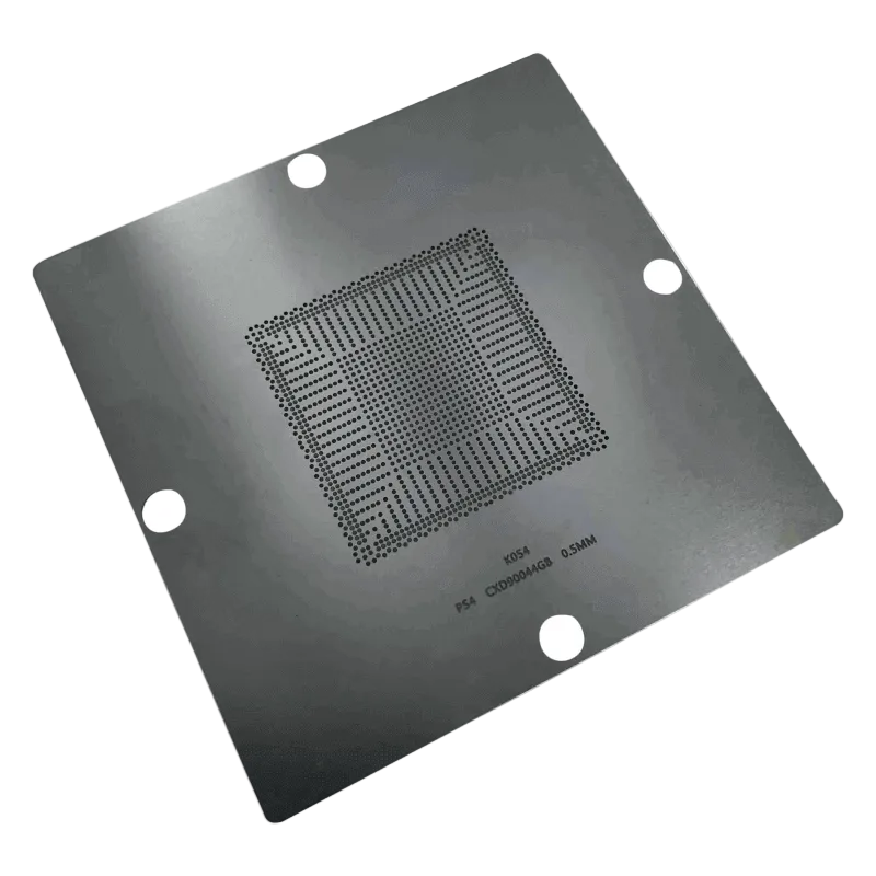 شبلونة إعادة لحام كرات مصفوفة التوصيل (PCB Reballing Stencil)
