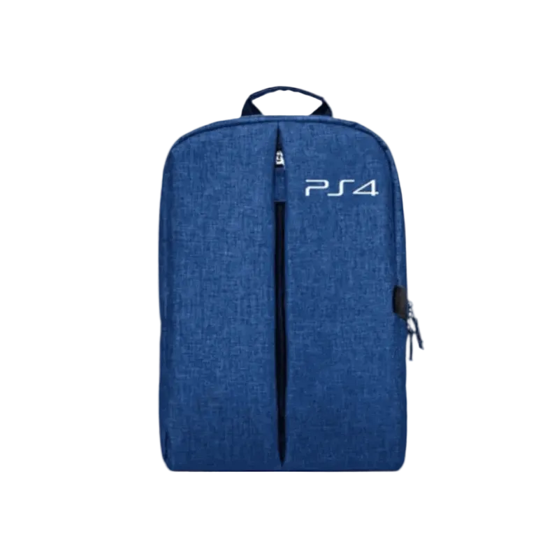 Blue PS4 Backpack Carrying Bag