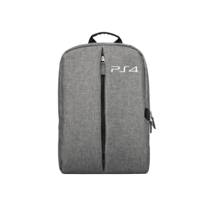 Gray PS4 Backpack Carrying Bag