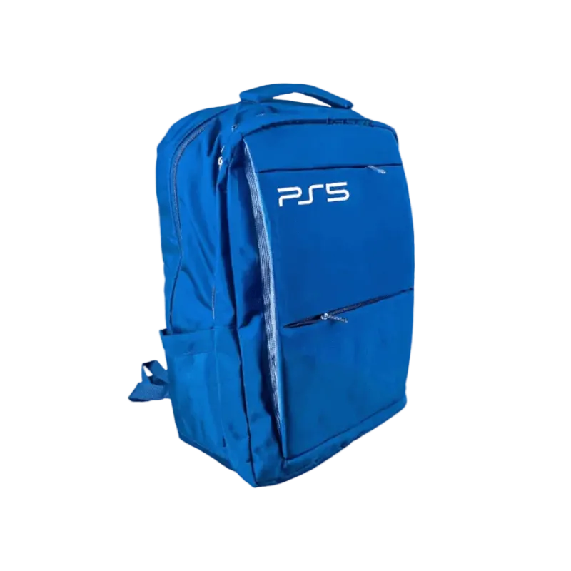 حقيبة ظهر زرقاء فاتحة لحمل جهاز بلاي ستيشن 5