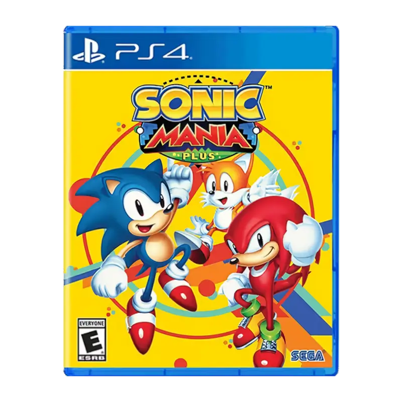 Sonic Mania Plus used game disc for PlayStation 4 PS4 - THARAA STORE