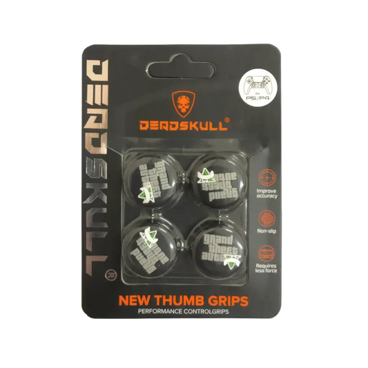 Thumb Grips Caps for PS4/PS5 Controller – GTA V Edition (Set of 4)