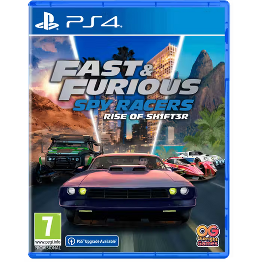 Fast & Furious: Spy Racers Rise of SH1FT3R - PS4 (Used)
