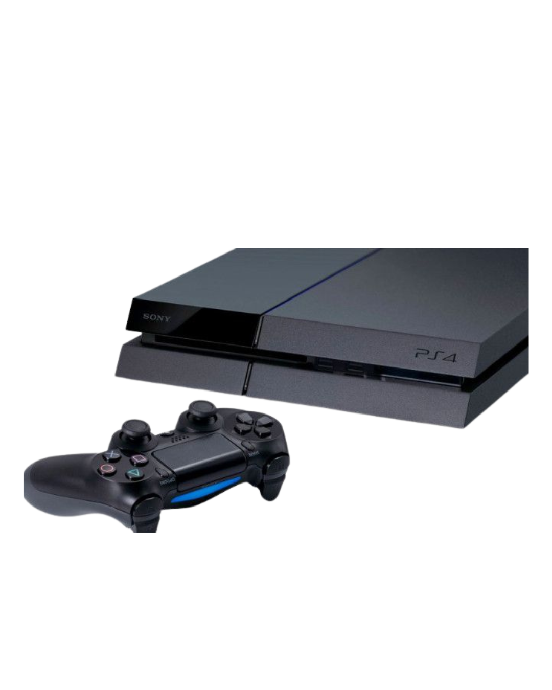 وحدة تحكم ألعاب سوني بلاي ستيشن 4 FAT باللون الأسود