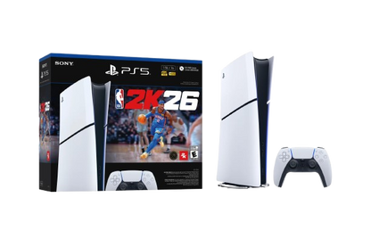 جهاز بلايستيشن 5 الإصدار الرقمي – باقة إن بي أيه 2K26 (سليم)