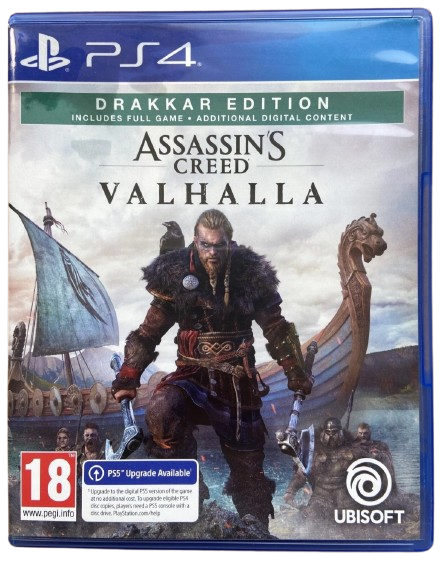 Assassin's Creed Valhalla Drakkar Edition - PS4 (Used)