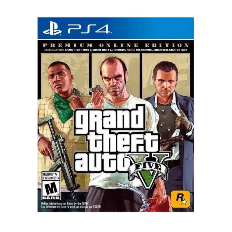 GTA 5: Grand Theft Auto V - PS4 (Used)