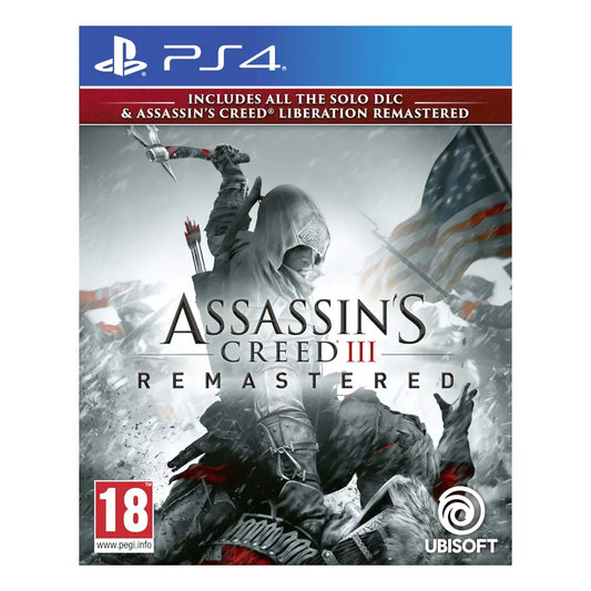 Assassin's Creed III Remastered - PS4 (مستعملة)