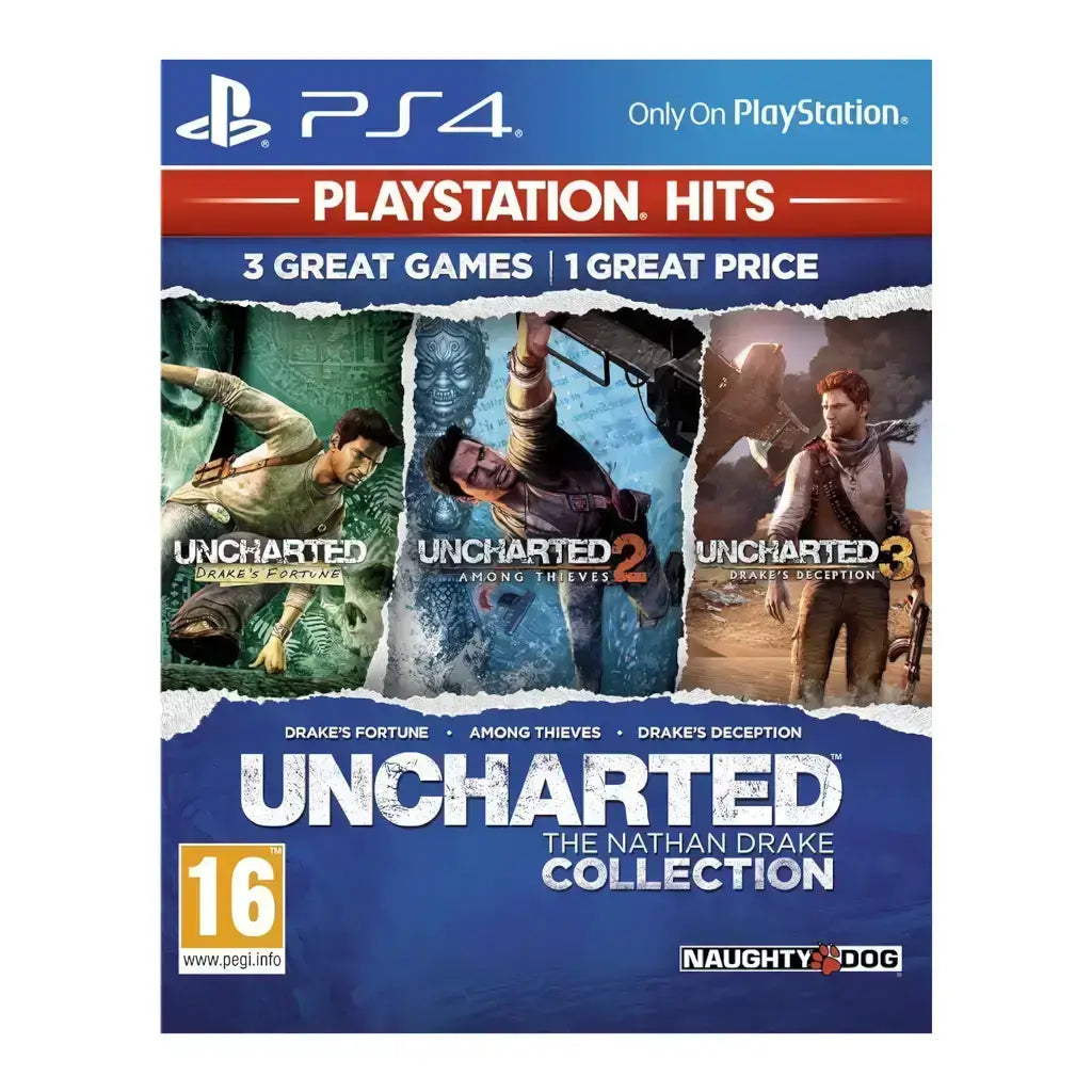 UNCHARTED: The Nathan Drake Collection - PS4 (جديد)