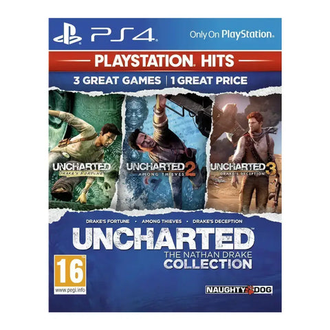 UNCHARTED: The Nathan Drake Collection - PS4 (جديد)