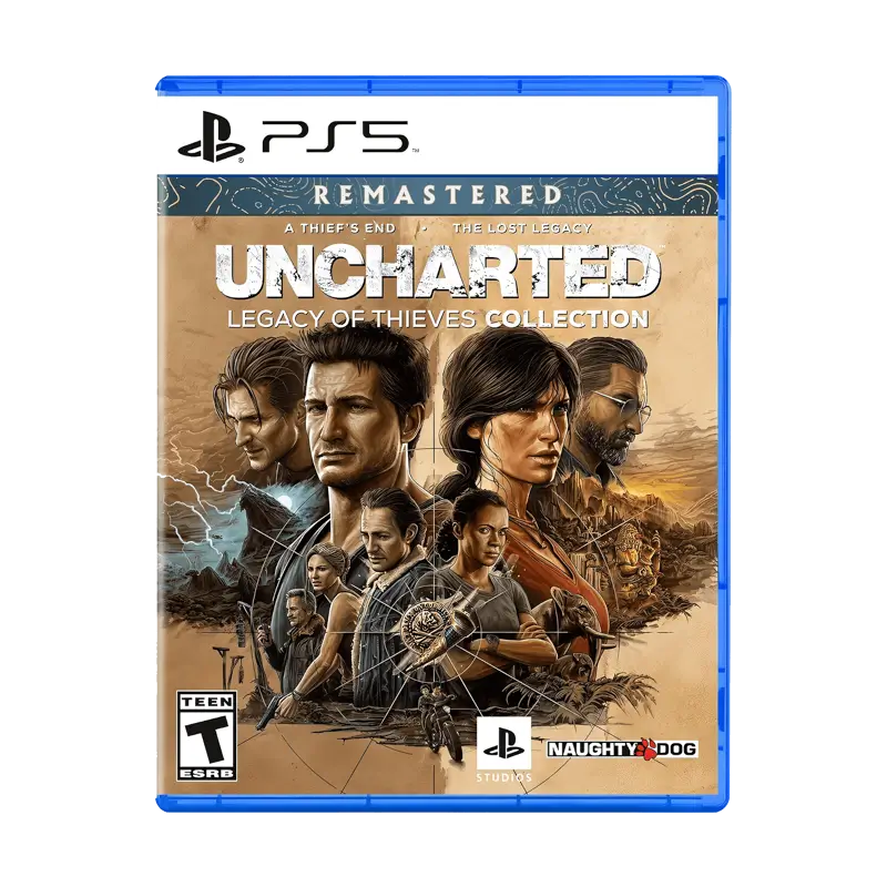 UNCHARTED LEGACY OF THIEVES COLLECTION - PS5 (Used)