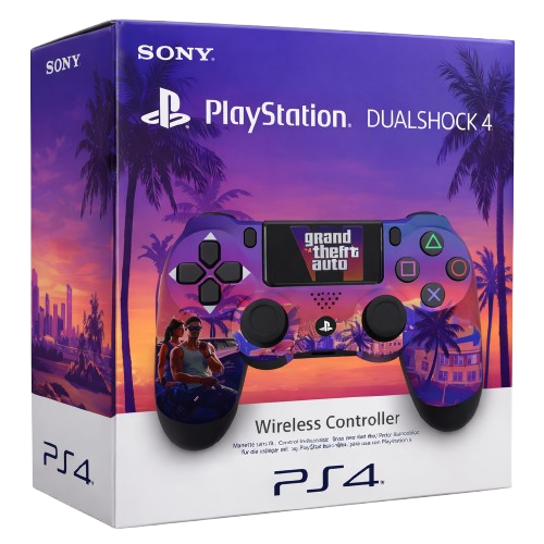 ذراع بلايستيشن 4 – DualShock 4 – إصدار مخصص Grand Theft Auto VI