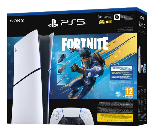 PlayStation®5 Digital Edition – Fortnite Cobalt Star Bundle