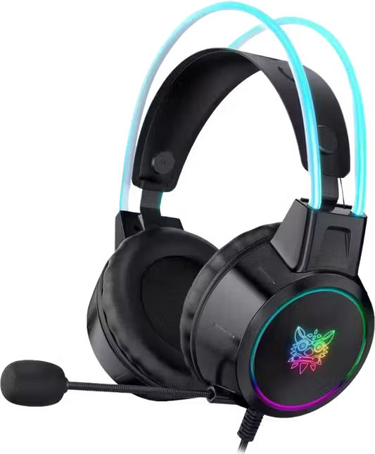 سماعة جيمنج سلكية X15 Pro بإضاءة أر جي بي من أونيكوما