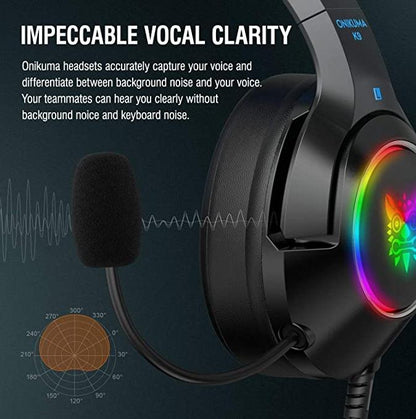 أونيكوما K8 بروفيشنال سماعة جيمينج