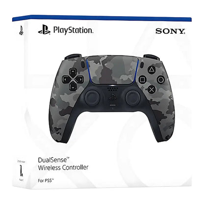 PS5 DualSense™ Wireless Controller - Gray Camouflage - دراع لبلايستيشن 5 جيشى - THARAA STORE-1