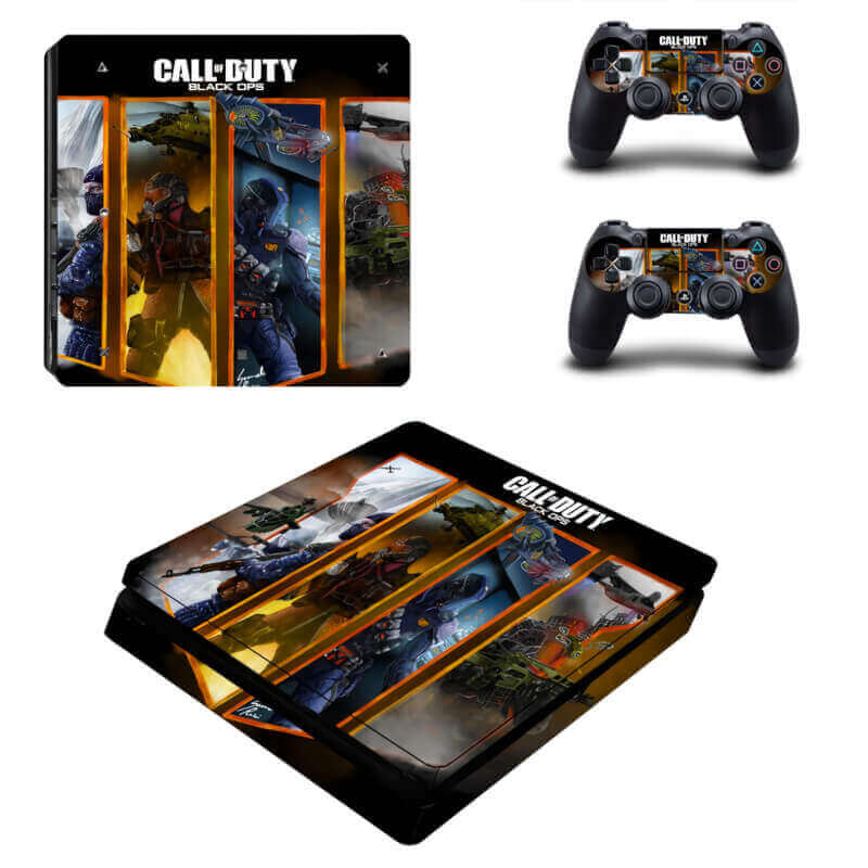 Ps4 Slim Skin - Call Of Duty: Black Ops III