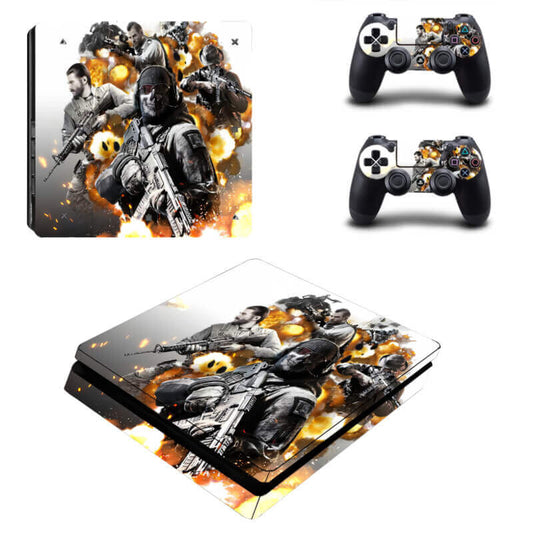 Ps4 Slim Skin - Call Of Duty :MODERN WARFARE