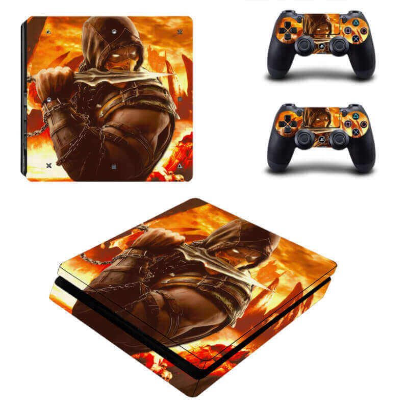 Ps4 Slim Skin - Mortal Kombat 11