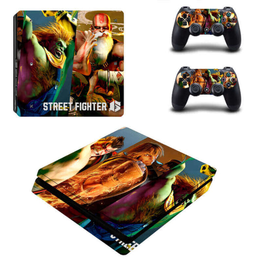 Ps4 Slim Skin - Street Fighter