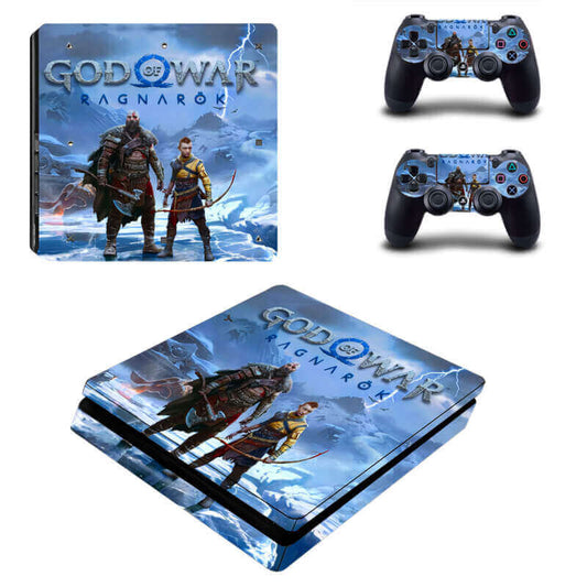 Ps4 Slim Skin - God Of War Ragnarok