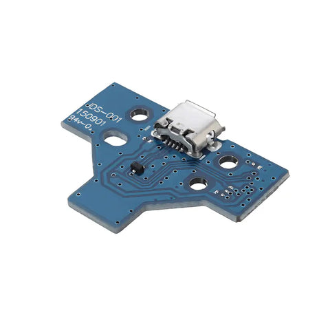 سوكت لدراع 4 شوكة 001 - Micro USB Charging Port Socket Board For PS4 Controller Jdm 001