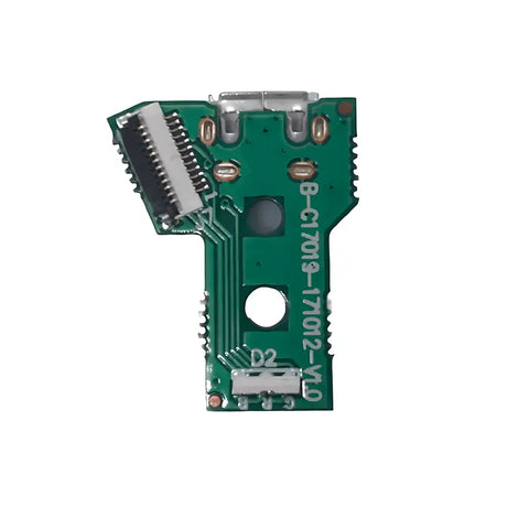 سوكت لدراع 4 كوبى بخطين - Micro USB Charging Port Socket Board D2