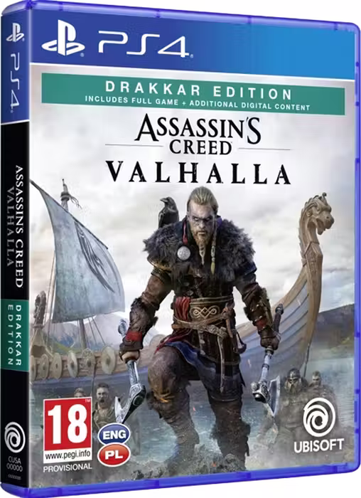 Assassin's Creed Valhalla Drakkar Edition - PS4 (Used)