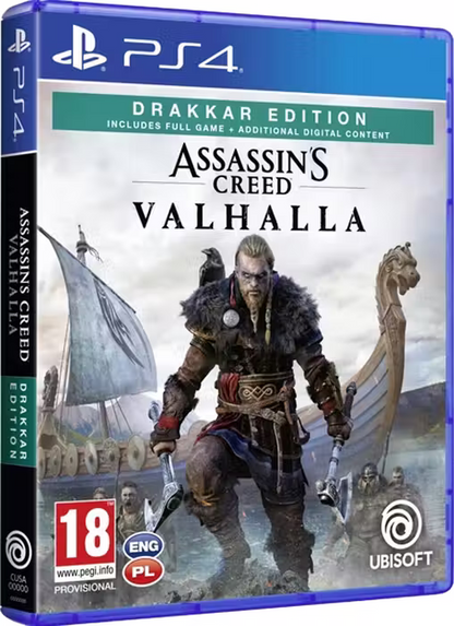 Assassin's Creed Valhalla Drakkar Edition - PS4 (Used)