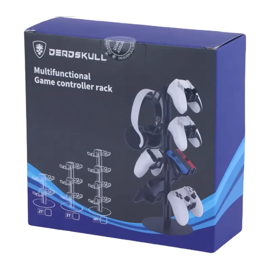 DeadSkull DS-MZ8012 3-Tier Multifunctional Game Controller and Headset Rack - THARAA STORE