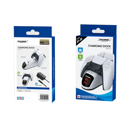 DOBE TP5-0515B charging dock for PS5 DualSense controllers - THARAA STORE