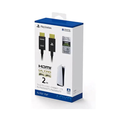 HDMI 2.1 Cable 2m for PS5 – 8K 60Hz and 4K 120Hz High-Speed Braided Cable