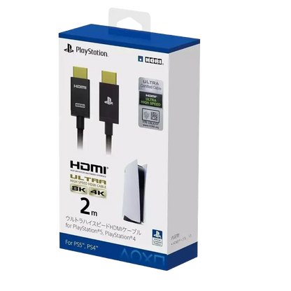 HORI Ultra High Speed HDMI Cable 2M for PS5 and PS4 with 8K 4K and 48Gbps support - THARAA STORE