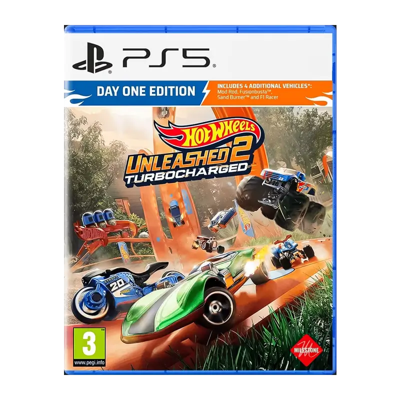 Hot Wheels Unleashed 2 Turbocharged Day One Edition used version for PlayStation 5