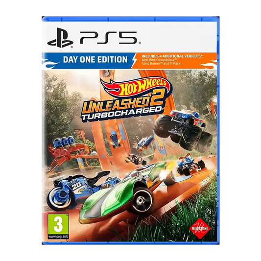 Hot Wheels Unleashed 2 Turbocharged Day One Edition used version for PlayStation 5