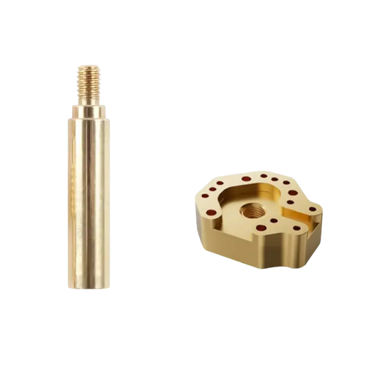 Gold joystick soldering tip with M4 heating mold for 936 and 907 soldering handles - THARAA STORE