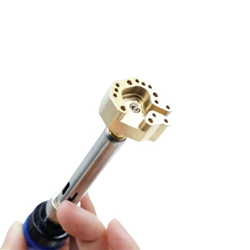 Gold joystick soldering tip with M4 heating mold for 936 and 907 soldering handles - THARAA STORE