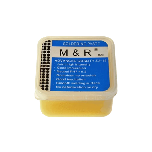 M&R soldering paste flux 80g rosin based flux for electronics and PCB repair