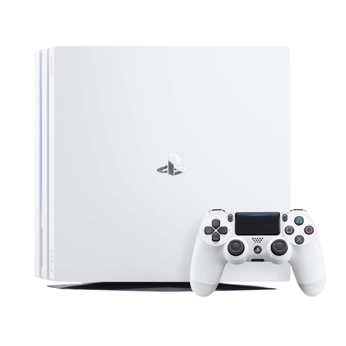 سوني بلايستيشن فور برو كونسول – 1 تيرابايت أبيض ليمتد إديشن