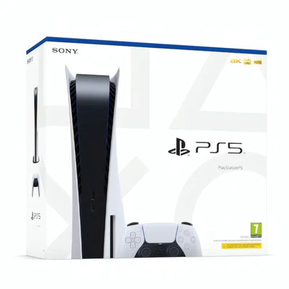 New Sony PlayStation 5 Console – Disc Version – 825GB – With Controller – 1-Year Egypt Warranty – Tharaa Store