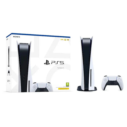 New Sony PlayStation 5 Console – Disc Version – 825GB – With Controller – 1-Year Egypt Warranty – Tharaa Store