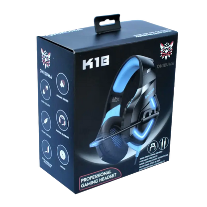 ONIKUMA K1B RGB wired gaming headset with 50mm stereo drivers - THARAA STORE