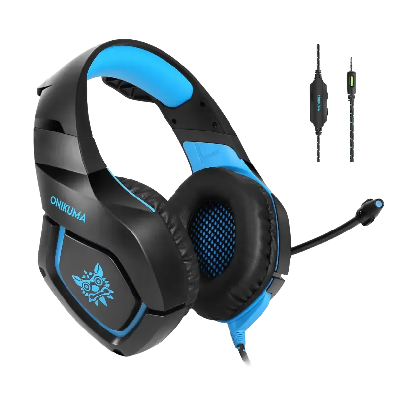 ONIKUMA K1B RGB wired gaming headset with 50mm stereo drivers - THARAA STORE